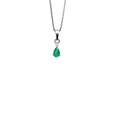 Sapphire Pendant  in .925 Sterling Silver - KSP 39489